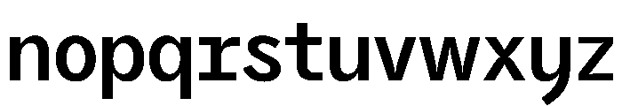 PPAir SemiBold Instance A3025e82 Font LOWERCASE