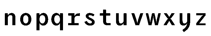 PPAir SemiBold Instance Ed20a413 Font LOWERCASE