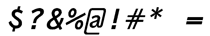 PPAir SemiBoldMonoItalic Instance 7dae1a75 Font OTHER CHARS