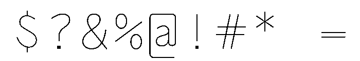PPAir Thin Instance 38bc7890 Font OTHER CHARS
