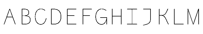 PPAir Thin Instance 38bc7890 Font UPPERCASE