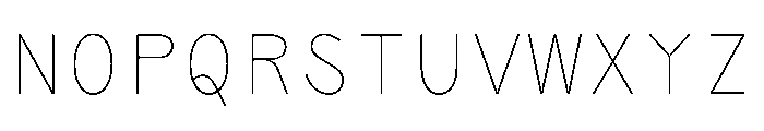 PPAir Thin Instance 38bc7890 Font UPPERCASE