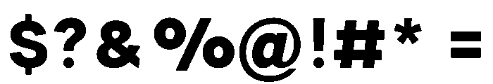 PPCharlevoix Bold 105435d1 Font OTHER CHARS