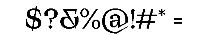 PPCirka Bold Instance Font OTHER CHARS