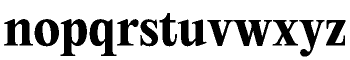 PPEditorialNew Bold Instance Font LOWERCASE