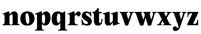PPEditorialNew Heavy Instance Font LOWERCASE