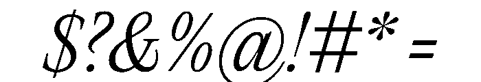 PPEditorialNew LightItalic Instance Font OTHER CHARS