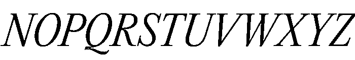 PPEditorialNew LightItalic Instance Font UPPERCASE