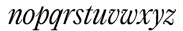 PPEditorialNew LightItalic Instance Font LOWERCASE