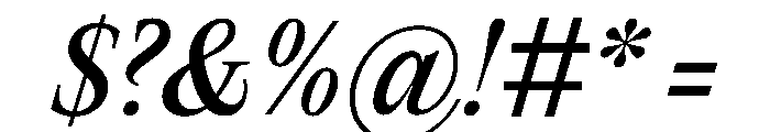 PPEditorialNew MediumItalic Instance Font OTHER CHARS