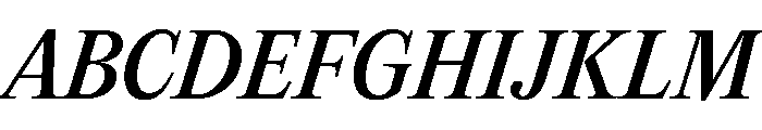 PPEditorialNew MediumItalic Instance Font UPPERCASE