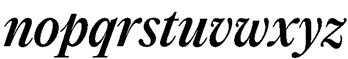 PPEditorialNew MediumItalic Instance Font LOWERCASE