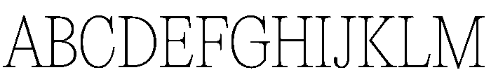 PPEditorialNew Thin Instance Font UPPERCASE