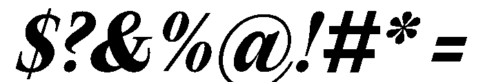 PPEditorialNew UltraboldItalic Instance Font OTHER CHARS
