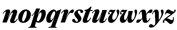 PPEditorialNew UltraboldItalic Instance Font LOWERCASE