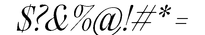 PPEditorialOld LightItalic Instance Font OTHER CHARS