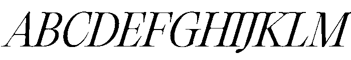 PPEditorialOld LightItalic Instance Font UPPERCASE