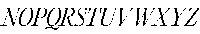 PPEditorialOld LightItalic Instance Font UPPERCASE