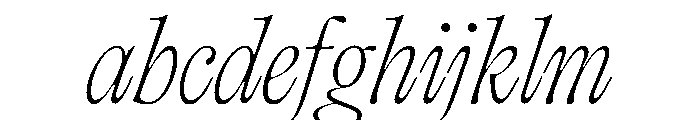 PPEditorialOld ThinItalic Instance FONT