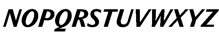 PPEditorialSans BoldItalic Instance Font UPPERCASE