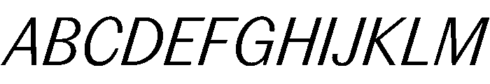 PPEditorialSans LightItalic Instance Font UPPERCASE