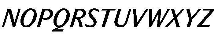 PPEditorialSans MediumItalic Instance Font UPPERCASE