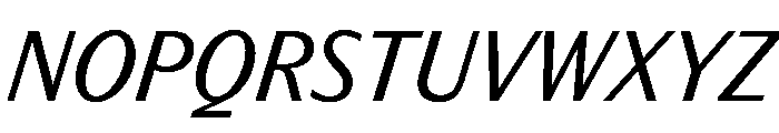 PPEditorialSans RegularItalic Instance Font UPPERCASE