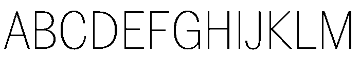 PPEditorialSans Thin Instance Font UPPERCASE
