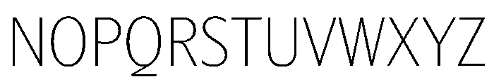 PPEditorialSans Thin Instance Font UPPERCASE