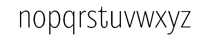 PPEditorialSans Thin Instance Font LOWERCASE