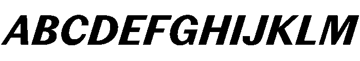 PPEditorialSans UltraboldItalic Instance Font UPPERCASE