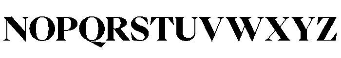 PPEiko Black Instance Font UPPERCASE