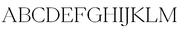 PPEiko ExtraLight Instance Font UPPERCASE