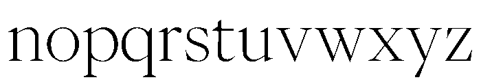 PPEiko ExtraLight Instance Font LOWERCASE