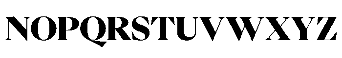 PPEiko Heavy Instance Font UPPERCASE