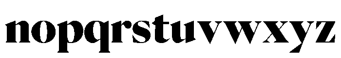 PPEiko Heavy Instance Font LOWERCASE
