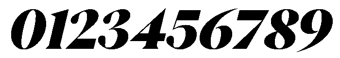 PPEiko HeavyItalic Font OTHER CHARS