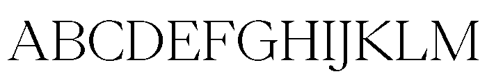 PPEiko Light Instance Font UPPERCASE