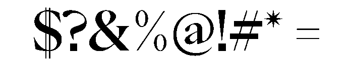 PPEiko Medium Instance Font OTHER CHARS