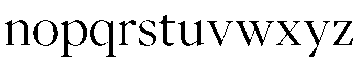 PPEiko Regular Instance Font LOWERCASE