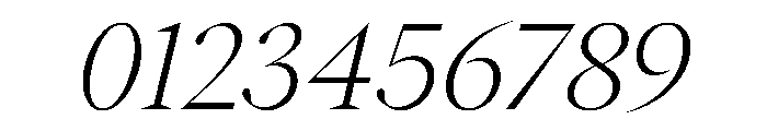 PPEikoItalic ExtraLight Instance Font OTHER CHARS