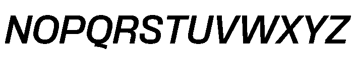 PPFormula BoldItalic Instance Font UPPERCASE