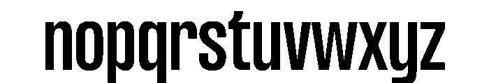 PPFormula CondensedSemibold Instance Font LOWERCASE