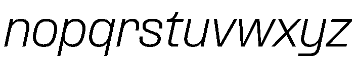 PPFormula LightItalic Instance Font LOWERCASE