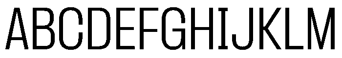 PPFormula NarrowLight Instance Font UPPERCASE