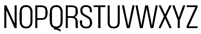 PPFormula NarrowLight Instance Font UPPERCASE