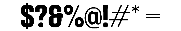 PPFormulaNarrow Black Instance Font OTHER CHARS