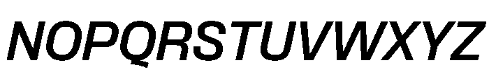 PPFormulaNormal BoldItalic Instance Font UPPERCASE