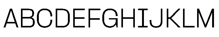 PPFormulaNormal Light Instance Font UPPERCASE