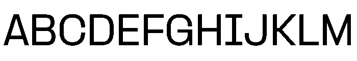 PPFormulaNormal Medium Instance Font UPPERCASE
